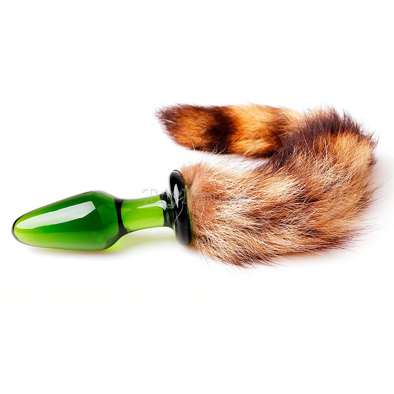 Glass Plug Fox Tails Anal Plug Crystal Animal Tail Butt Plug $12.00