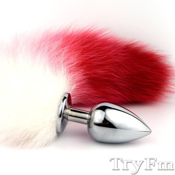 COLORFUL TAIL WITH STAINLESS STEEL PLUG special price $28.99